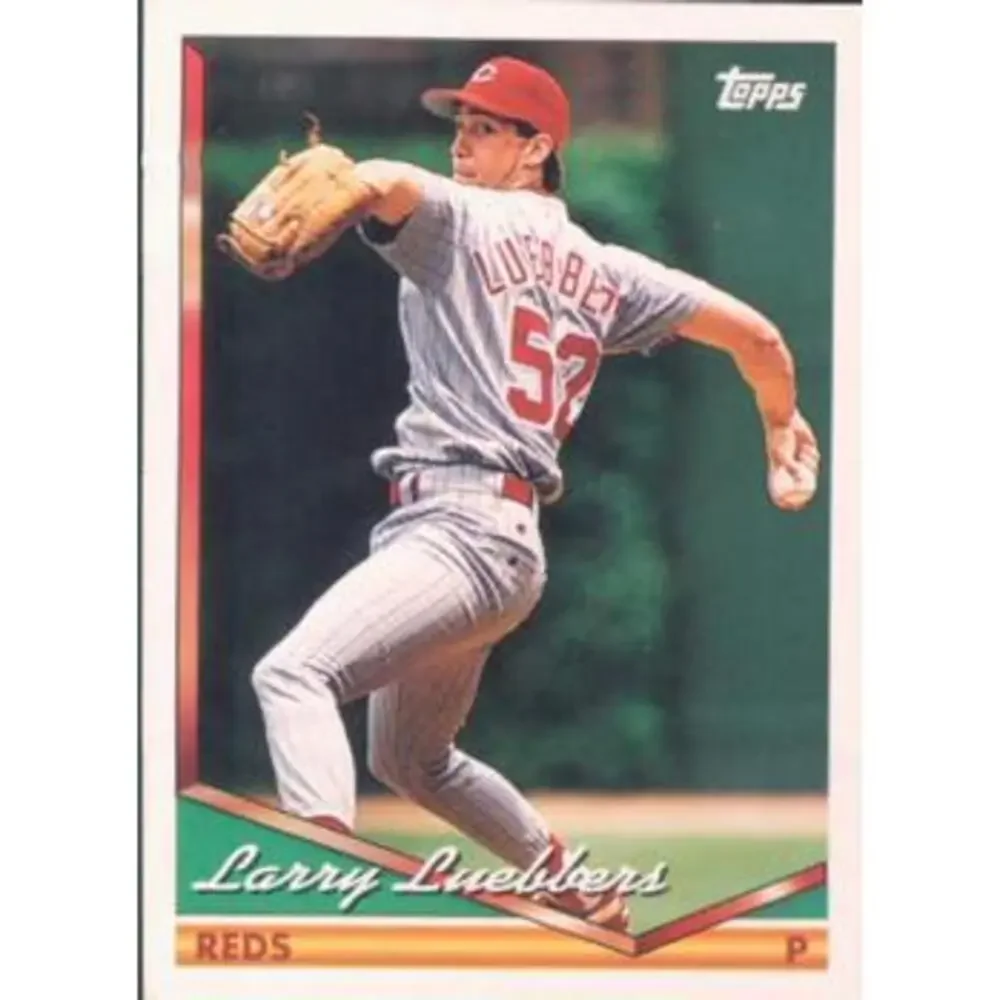 1994 Topps Larry Luebbers RC # 221 Cincinnati Reds